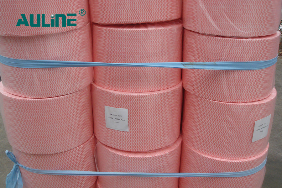 Spunlace Nonwoven Baskılı Odun Hamuru Serisi Altında