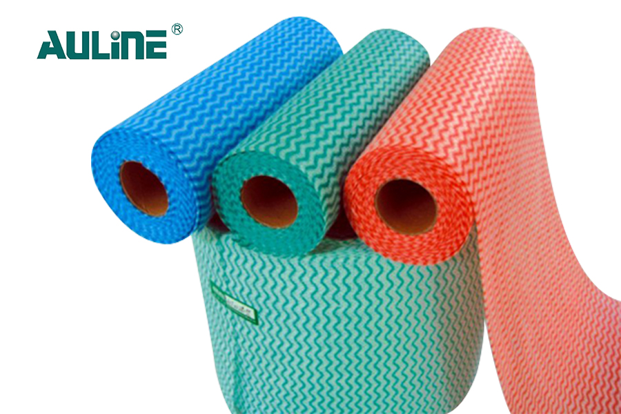 Spunlace Nonwoven Baskılı Odun Hamuru Serisi Altında